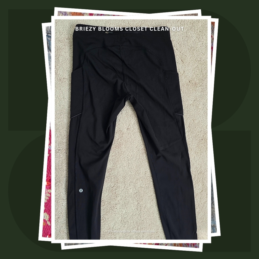 Lululemon Wunder Train Black Leggings